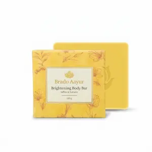 Saffron And Sandal Body Cleanser Bar