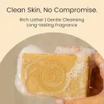 Sandal And Turmuric Body Cleanser Bar