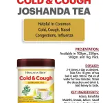 COLD & COUGH Joshanda TEA