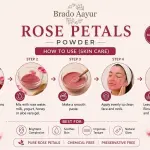 Rose face Pack Powder