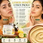 honey Lemon Face Pack Powder